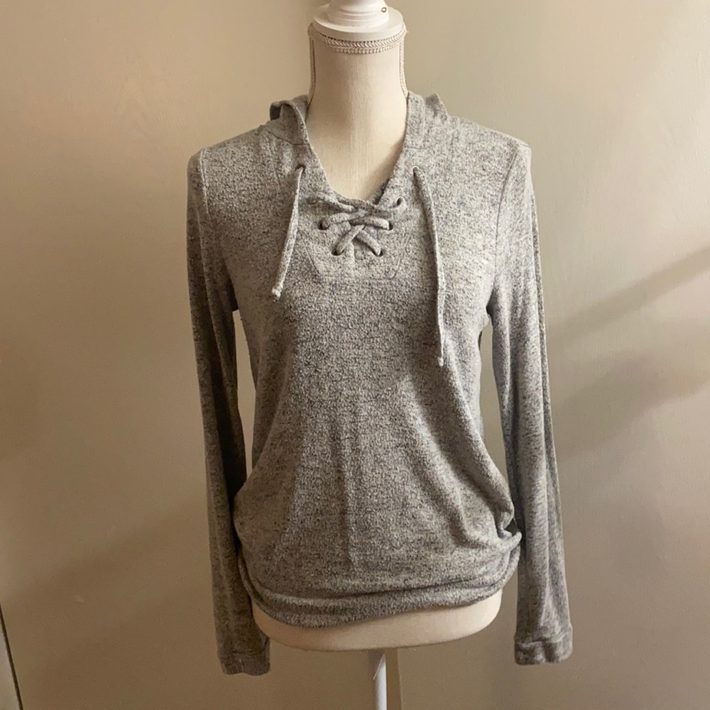 Grey hoodie